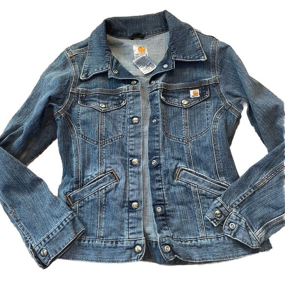 Carhartt Jackets & Blazers - Carhartt Size Small Women's Denim Jean Jacket